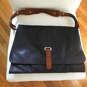 Sondra Roberts Eggplant / Purple Shoulder Purse